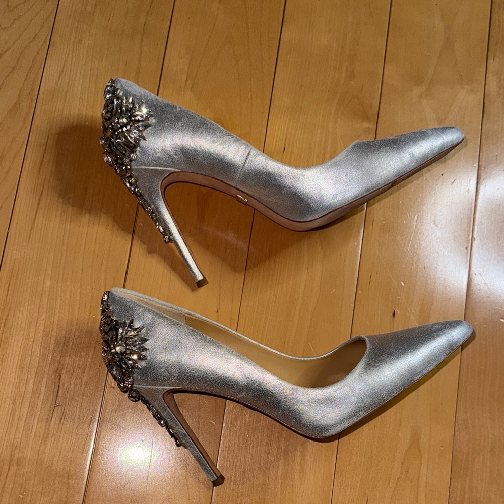 Badgley Mischka Embellished Heels